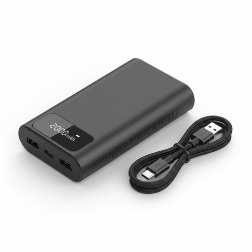 Powerbank 20000mAh charge rapide USB-C